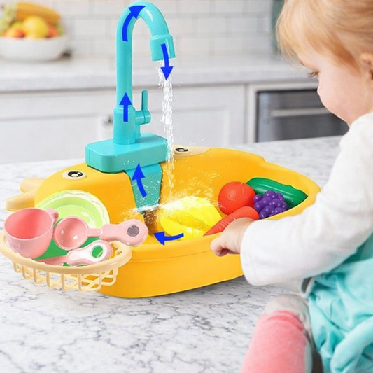 Lavello Giocattolo con Acqua Corrente | Set Cucina  Interattiva