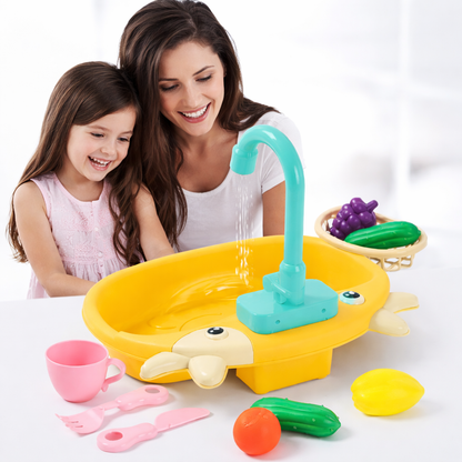 Lavello Giocattolo con Acqua Corrente | Set Cucina  Interattiva