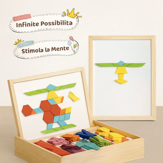 Set Puzzle Magnetico da Tavolo